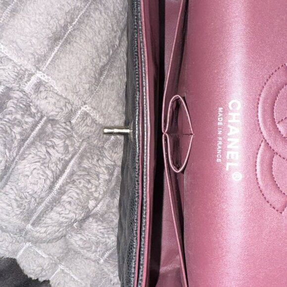 Chanel Black Caviar medium double flap handbag - Picture 7 of 8